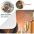 thumbnail image 5 of FREEAMG Retro Wine Cellar Absorbent Dish Drying Mat Microfiber Kitchen Decor Countertop Table Protector Multi-Purpose Counter Rack Sink Drainer Pad 16 x 18 Inches, 5 of 6