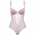 thumbnail image 1 of Traje de baño de una pieza semitransparente de encaje sexy y seductor personalizado para mujer, 1 of 4