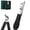 Black, variant on Eagle Beak Beveled Nail Clippers, New-Three Sets of Eagle Beak Beveled Nail Clippers, Heavy Duty Angled Cutter, for Thick & Ingrown Toenails
