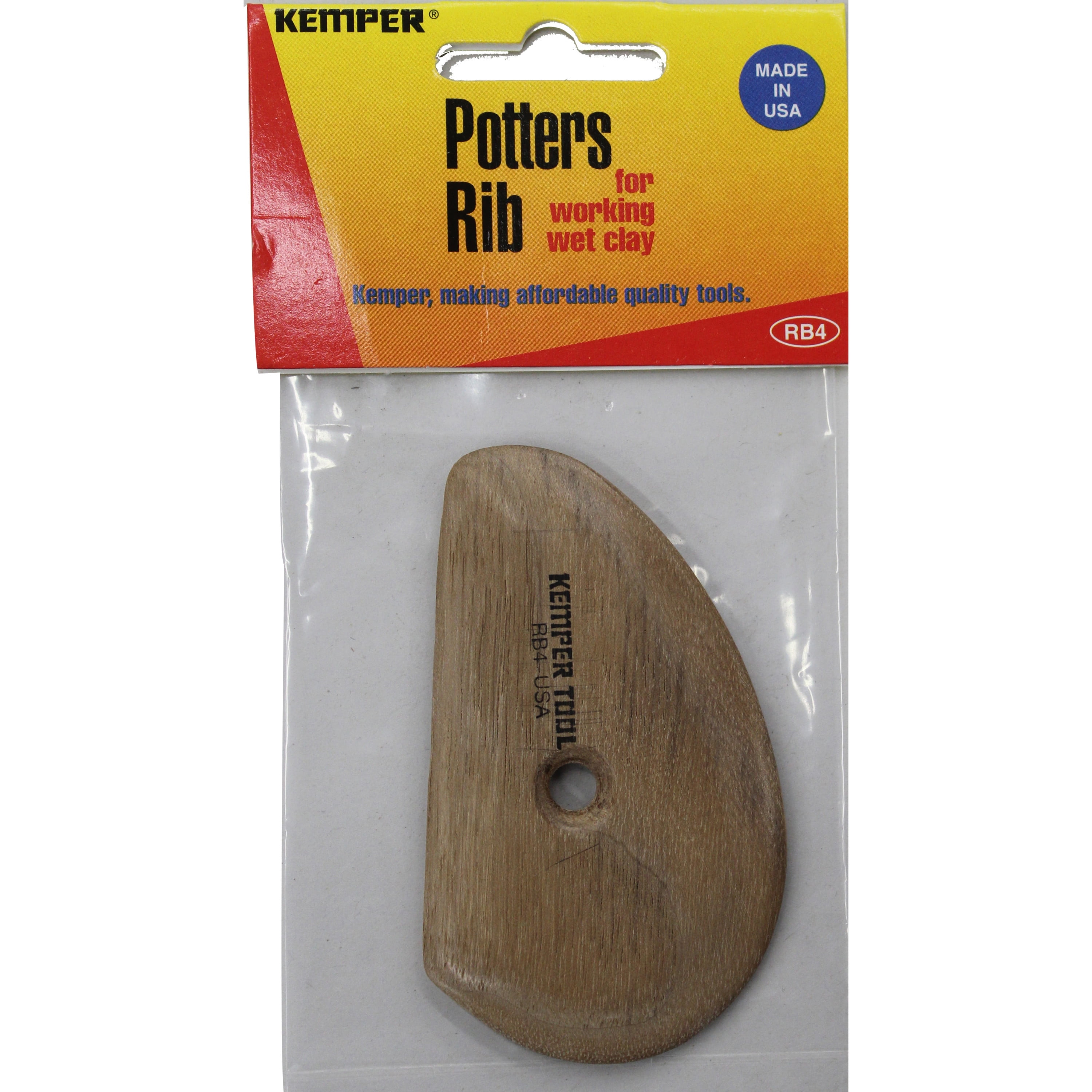 Kemper Tools Potter's Rib, 3.5"