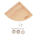 thumbnail image 2 of de Hámster de Madera Diseñado para Pequeños Animales Aves Accesorios Cómodo Sunnimix Plataforma de hámster de madera, 2 of 8