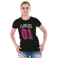 thumbnail image 3 of Flawless Cute Athletic Sporty Jersey Womens Fitted Plus Size Graphic Tee Brisco Brands 2X, 3 of 5