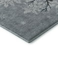 thumbnail image 4 of Addison Rugs Mayfield Washable Holiday Reindeer Ash Rectangle Rug, 10' x 14', 4 of 6