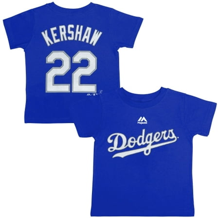 Clayton Kershaw Los Angeles Dodgers Majestic Infant Player Name and Number T-Shirt -