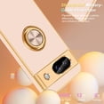 thumbnail image 5 of for Pixel 8a Case[with 360° Ring Holder][Support Magnetic Car Mount]Cute Kickstand Slim Women Girls Nonslip Hard PC Soft TPU Rugged Bumper Protective Case for Google Pixel 8a,6.1"2024,Rose Gold, 5 of 14