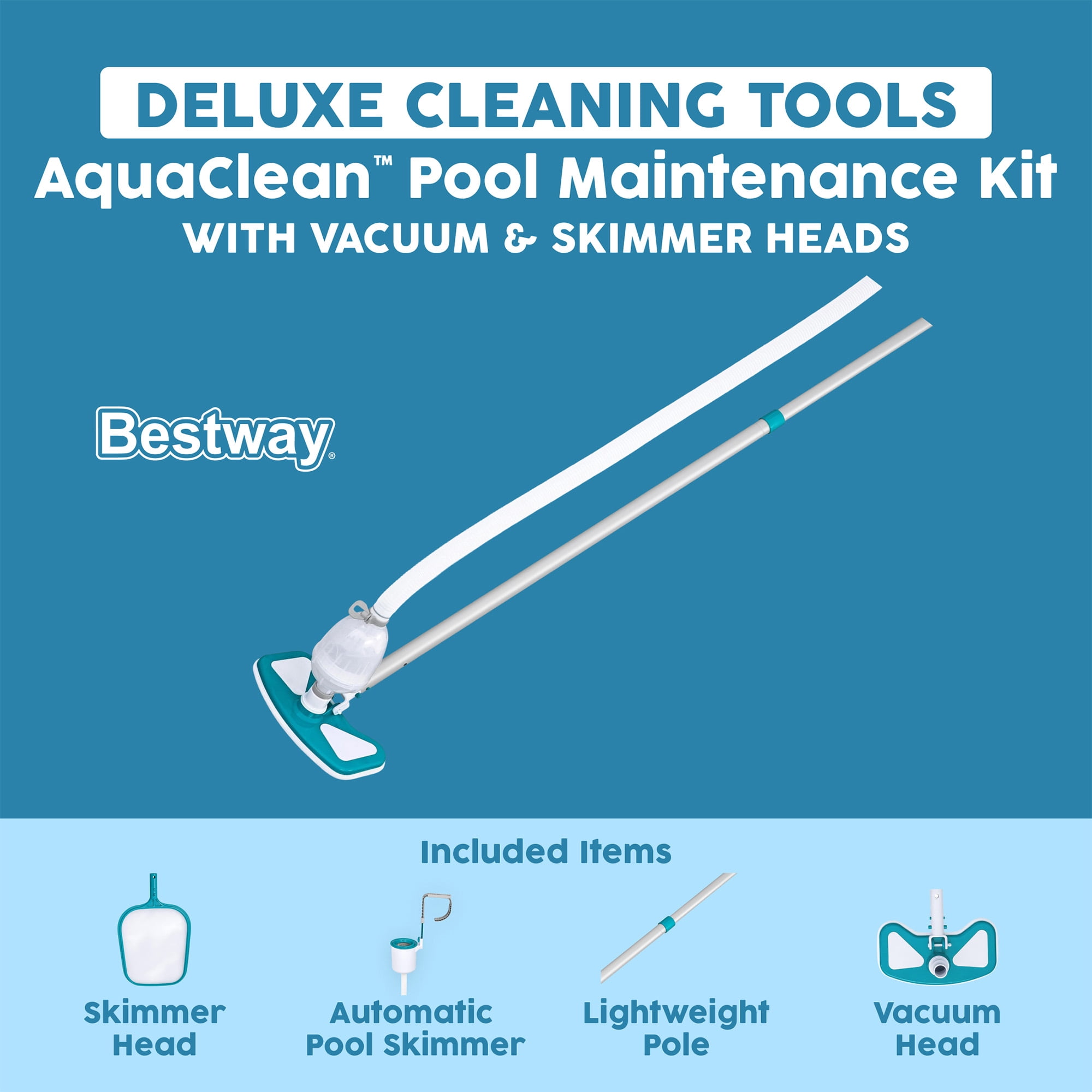 Bestway Above Ground Pool Cleaning Vacuum & Maintenance Accessories Kit