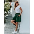 thumbnail image 3 of Bermudas casuales Quenteen, holgadas, de algodón, para mujer, 3 of 7