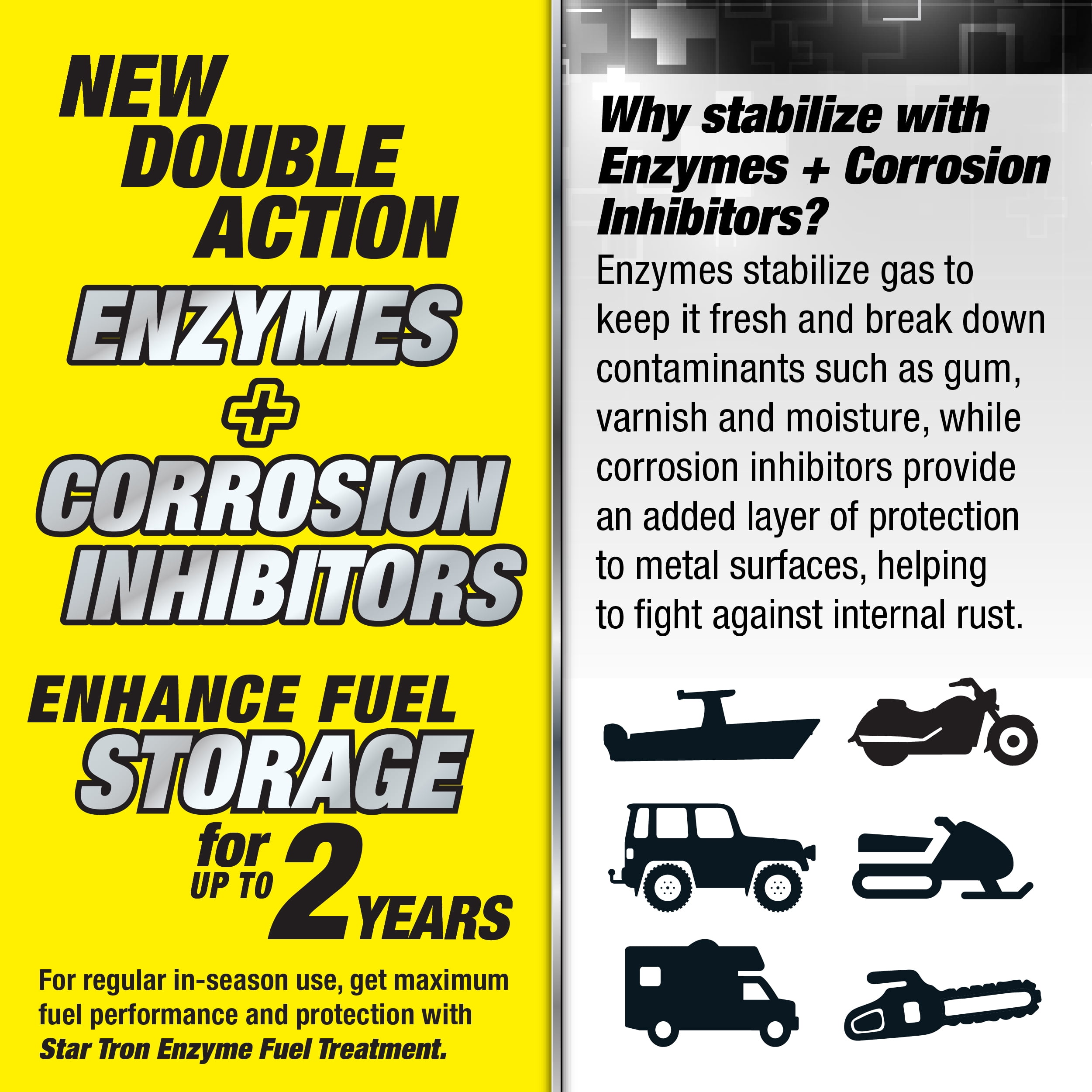 Star brite Star Tron Stabilizer+ Fuel Storage & Corrosion Protection