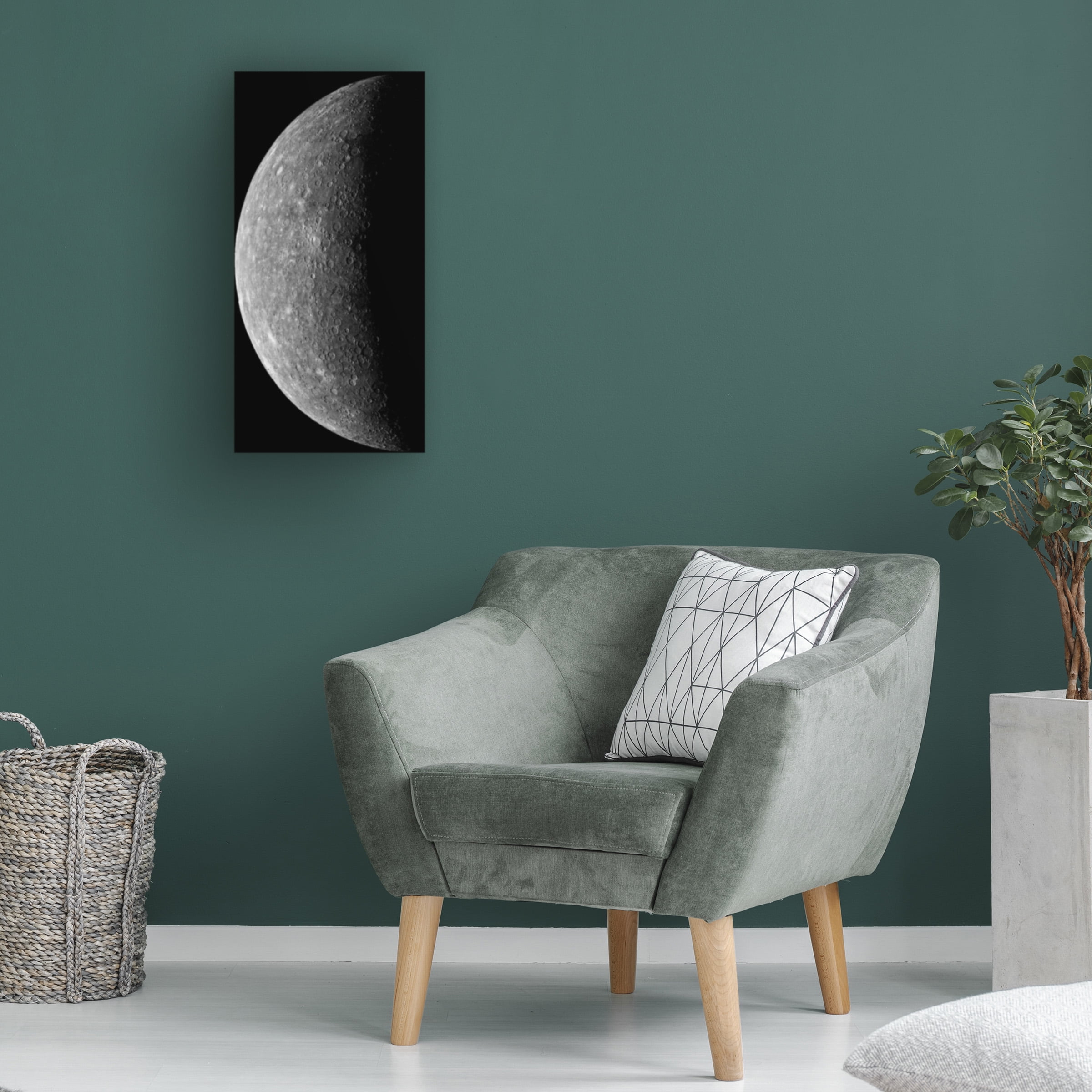 Print Collection 'Planet Mercury March 24 1974' Canvas Art