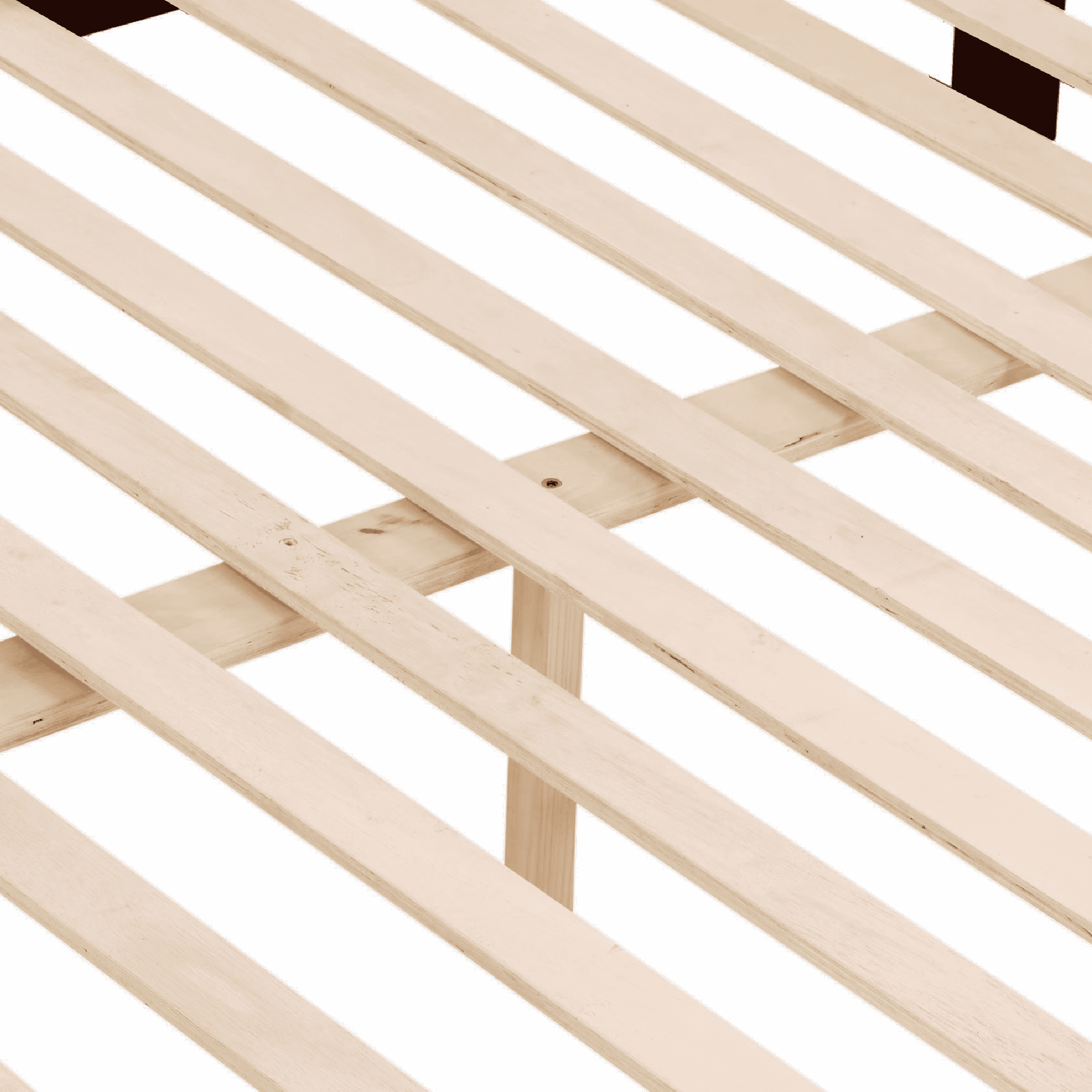 MAYEERTY Twin over Full Bunk Bed with Thick Posts, Wooden Bed Frame with High Guardrail and Ladder for Kids, No Box Spring Needed, Espresso