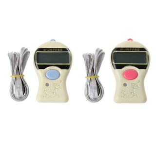 FAIOIN Handheld Tally Counter Number Count Clicker Counter Hand Mechanical  Counters Clicker Pitch Counter for Coaching- Knit 