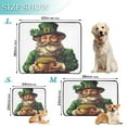 thumbnail image 3 of Qxltty Stpatricks Day Leprechaun Cat litter Pads Pet Set of 3 Diaper Mats Center Anti-leakage Layer Absorbent Soft and Comfortable, 3 of 7