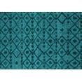 thumbnail image 1 of Ahgly Company Indoor Rectangle Abstract Light Blue Modern Area Rugs, 8' x 12', 1 of 4