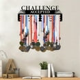 thumbnail image 3 of Esquirla Medal Hanger Sturdy Display Hanger Rack Frame for Sports Medals Sports Award Challenge, 3 of 6