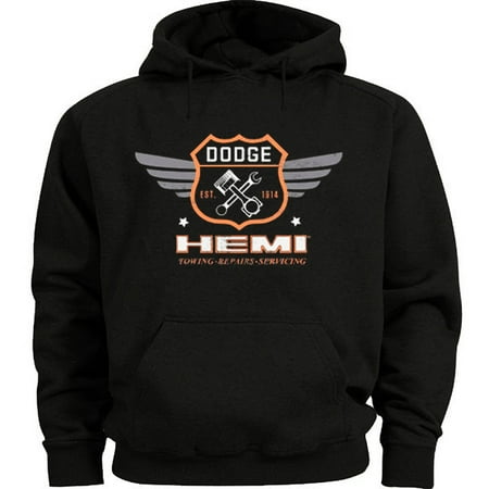 Doggie Sweatshirt - Dodge Ram Hemi Hoodie Men's Sweatshirt Black