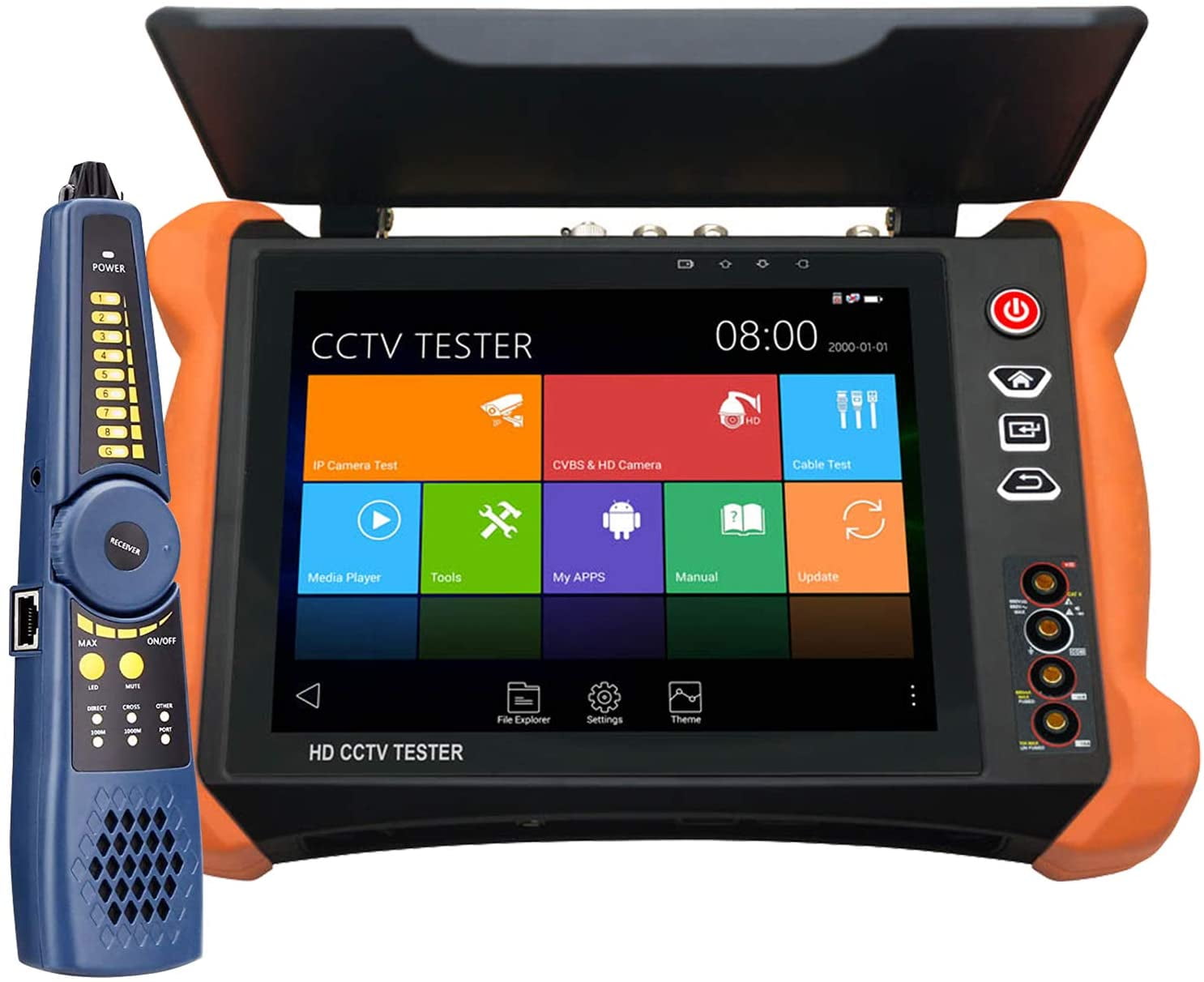 DEFENDER SECURITY 82-20498 7 inch Touchscreen LCD Multifunction IP Camera Tester