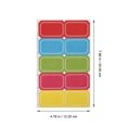 thumbnail image 2 of 10 Sheets Blank Name Labels Portable Name Stickers Portable Price Label Name Stickers, 2 of 8