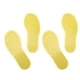 thumbnail image 1 of Marcadores de suelo con forma de pie, 2 pares de marcadores de suelo antideslizantes con forma de pie, marcadores de suelo de PVC, máxima comodidad, 1 of 12