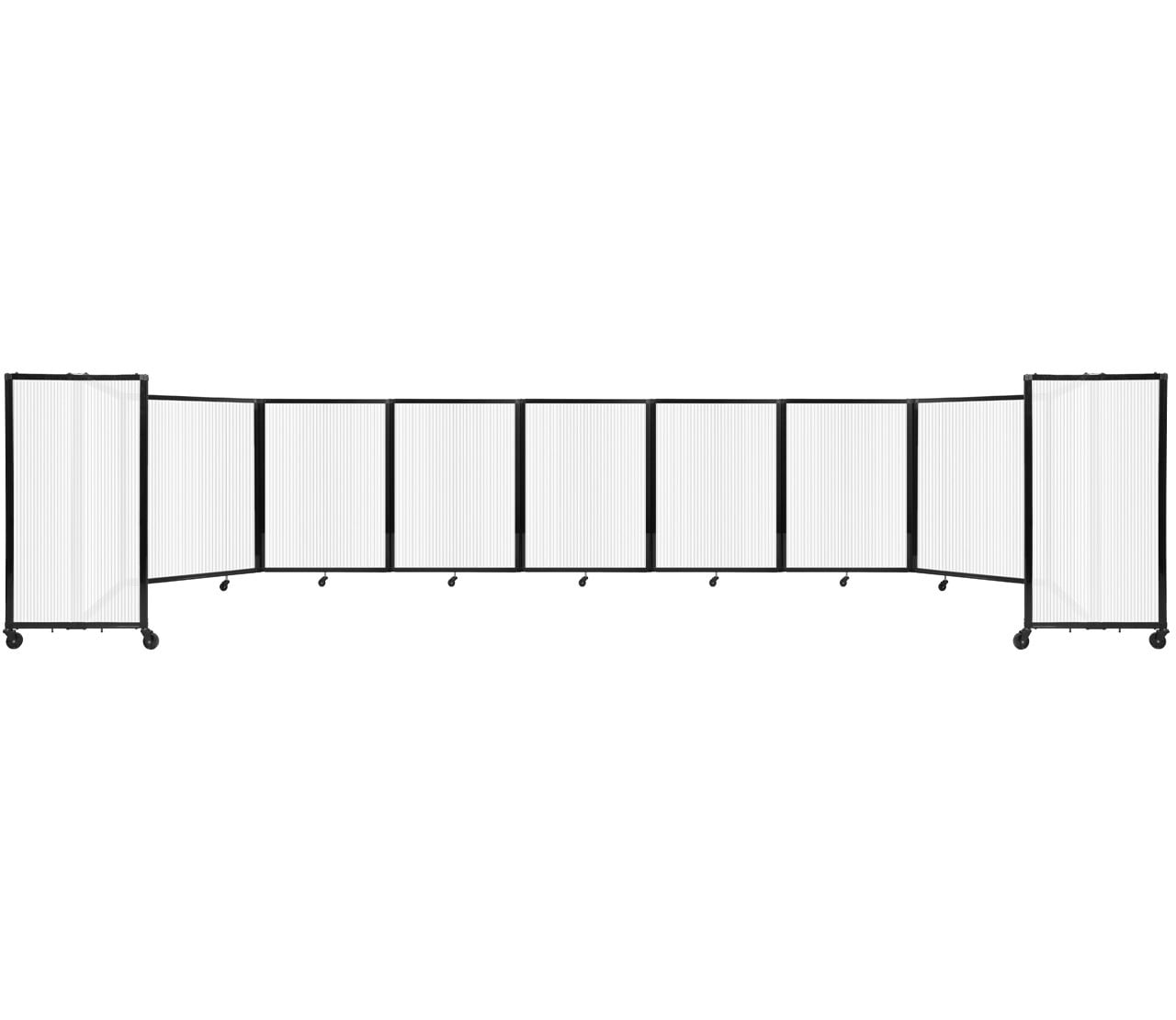 Versare Polycarbonate Room Divider 360 Portable Wall Partition
