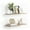 WOOD, variant on Delta Cycle Modern 24 in x 24 in Wood Floating Shelf Set 2 Count