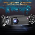 thumbnail image 3 of Salange 1080p Decodificación y HD, Proyector Bluetooth WiFi 6 de 3500 ANSI Lumenes, Pantalla LCD, Adaptación de Pantalla, Proyector Inteligente Trapezoidal Electrónico con Enfoque Automático, 3 of 9