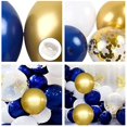 thumbnail image 4 of Kit de guirnaldas con globos JHESAO, azul marino y dorado, 121 piezas, 4 of 7