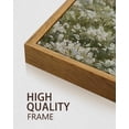 thumbnail image 2 of Drsoum Vintage Wall Art Rustic Meadow Sea of Wildflower Field Landscape Painting Retro Floral Scenery Living Room Decor 12x16in3pcs Brown Framed, 2 of 7