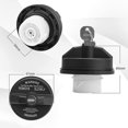 thumbnail image 3 of Locking Gas Cap for Dodge Journey 2009-2018  Lock Fuel Cap for Jeep Wrangler  Locking Gas Replacement for, 3 of 10
