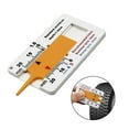 thumbnail image 1 of Tyre Depthometer 0 20mm Auto Tyre Depth Gauge Caliper Yellow Tire Ruler Depth, 1 of 7