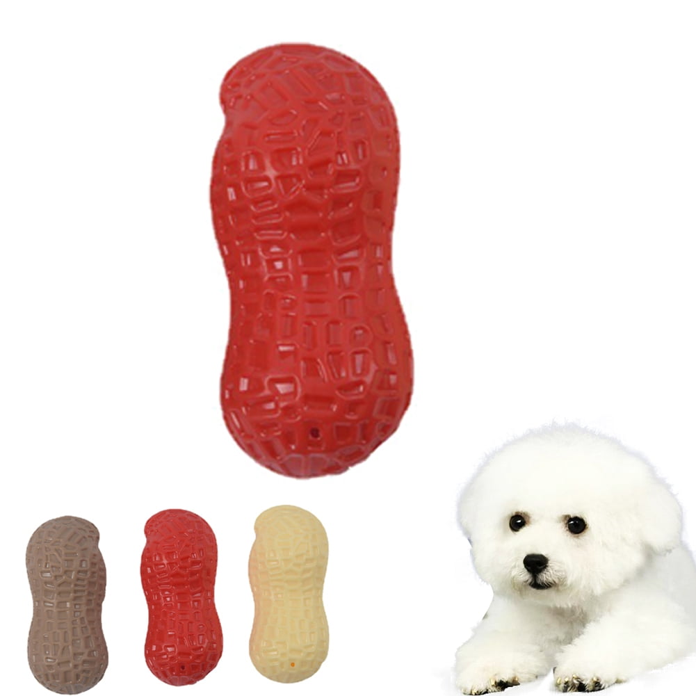 Feelers Dog Squeaky Chew Toy, Durable Rubber Dog Toys for Small Medium
