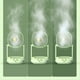 thumbnail image 3 of Ventilador Pequeño Plegable Montado en la Pared, Ventilador Eléctrico Pequeño Portátil de Escritorio para el Hogar, Ventilador Circulador de Aire Silencioso, Verde, 3 of 5