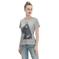 thumbnail image 4 of T-Shirt Basique à Manches Courtes pour Femmes Demon Slayer : Shitou Wuichiro, 4 of 6