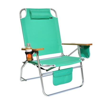 Big Jumbo Heavy Duty 500 Lbs Xl Aluminum Beach Chair For Big