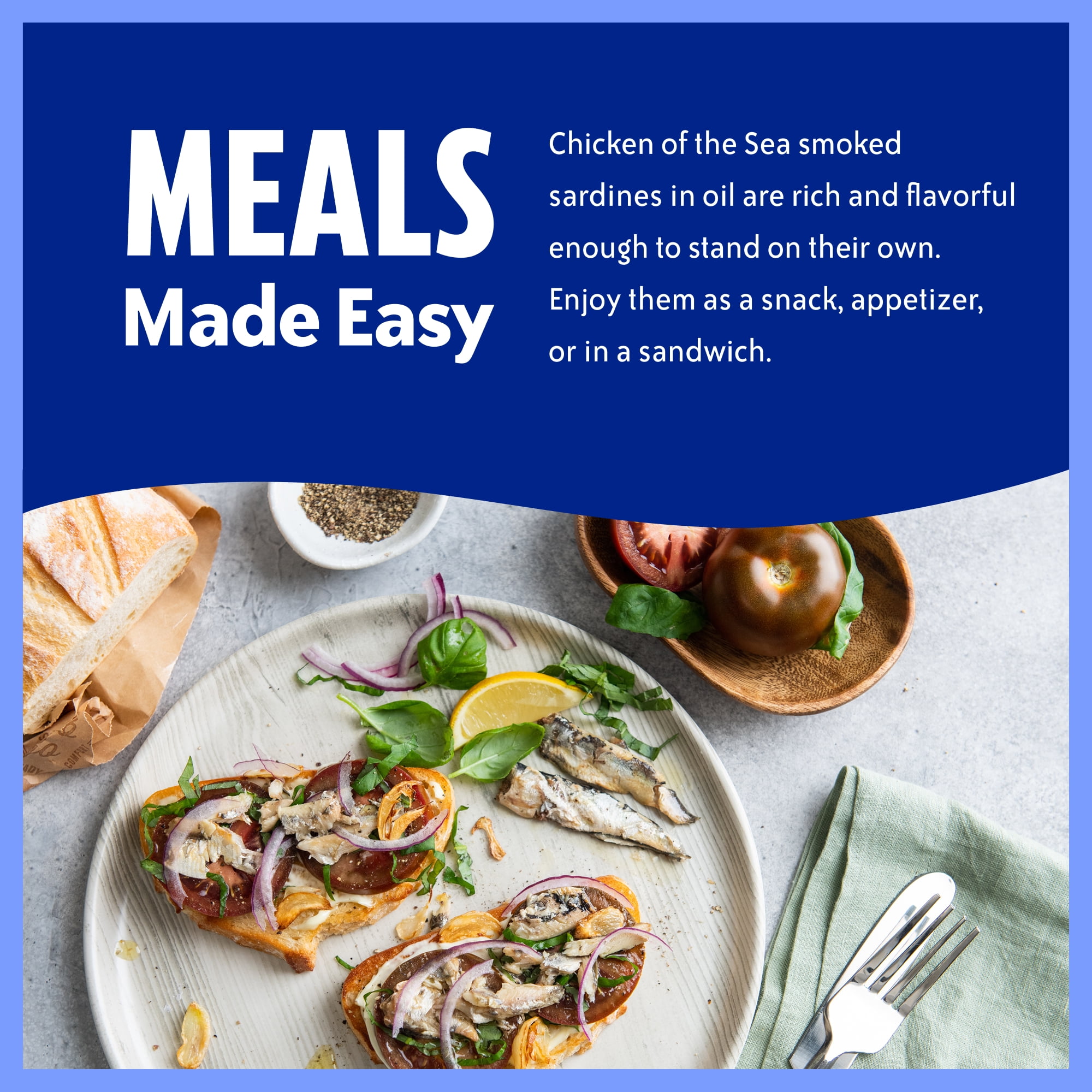 Chicken of the Sea Sardines in Oil, Lightly Smoked, 3.75 Oz