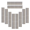 thumbnail image 2 of Flat Leather Rivets,200 Set Chicago Screws Leather Craft Rivets Leather Rivets Smooth Operation, 2 of 8