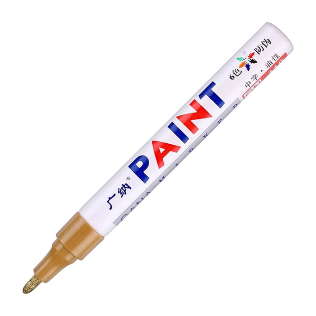 Tyeign Waterproof Permanent Paint Marker Pen - For Car Tyre Metal 5ML Marking