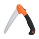 thumbnail image 4 of Sierra de podar plegable de 180 mm, sierra de mano con bloqueo seguro y mango suave para cortar o podar árboles, jardín, camping, carpintería (naranja/negro) ER, 4 of 5