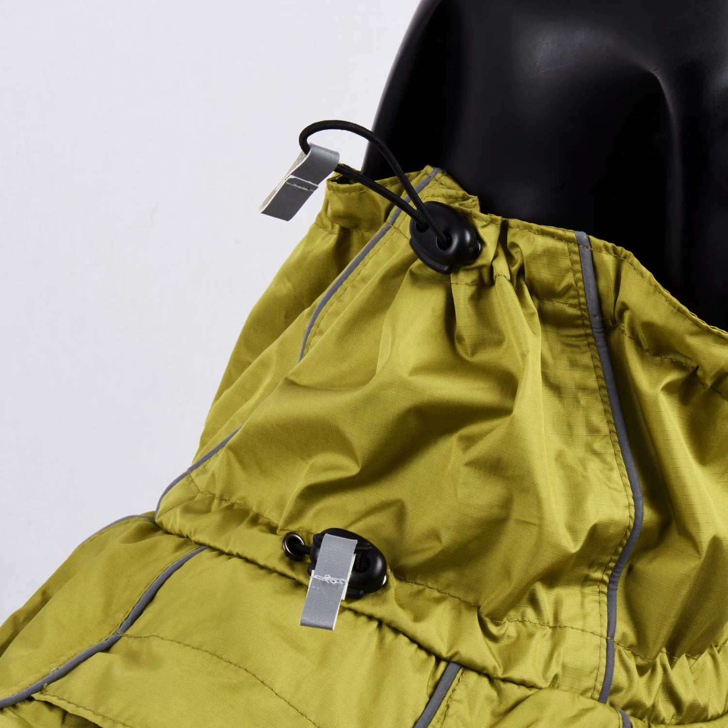高い素材 【RASHOMONG】Hooded Raised Parka Dog Overfit ジャケットその他 Large Size Dog Coats , Small Waterproof, Warm Outfit Clothes Dog Jackets, Adjustable Drawstring Warm And Cozy Dog Sport Vest, Green, Size L