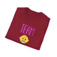 thumbnail image 4 of Team Healthy Baby Gender Reveal Unisex Softstyle T-Shirt, 4 of 4