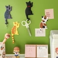 thumbnail image 4 of Justharion Aimants Queue de Chat Courbés Durables et Résistants Accessoires de Réfrigérateur Durables et Fiables Polyvalents Jaune, 4 of 6