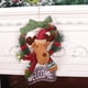 thumbnail image 4 of Christmas Wreath Garlands Santa Claus Snowman Hanging Garland for 2025 New Year 2024 Xmas Navidad Decoration Ornaments, 4 of 5