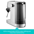 thumbnail image 3 of CASABREWS 3700Gense, 20 Bar Espresso Machine and Coffee Maker with Milk Frother, Silver, 3 of 10