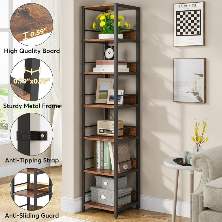 Tribesigns Tribesigns Bookcase Is Designed to Be Space Efficient While Providing You with The Storage That You Need. This Single Unit, The 72 Inches