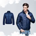 thumbnail image 2 of Niaviben Lightweight Puffer Jacket Women Puffer Jacket Womens with Hood Cropped Puffer Jacket Women's Jackets Puffer Jacket Womens Jacket Winter Jackets Navy 4XL, 2 of 4