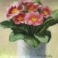 thumbnail image 2 of Strube, Ling 15x15 White Modern Wood Framed Museum Art Print Titled - Primroses, 2 of 4