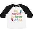 thumbnail image 3 of Inktastic Mamaw and Papaw Love Me Boys or Girls Toddler T-Shirt, 3 of 5