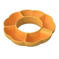 thumbnail image 4 of Cuenco para aperitivos para vaso, accesorios reutilizables con 5 compartimentos, platos para aperitivos, bandeja divisoria para viajes, Picnic al aire por 30 onzas, 4 of 9