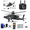 with Camera-1 Battery, variant on YU XIANG F11-S AH64 1/32 Scale RC Helicopter, 2.4G 6CH RTF GPS Smart Flybarless Military RC Helicopter with 6G/3D Stunt Mode, Dual-Axis Co-Drive & Optical Flow Positioning for Hobbyist