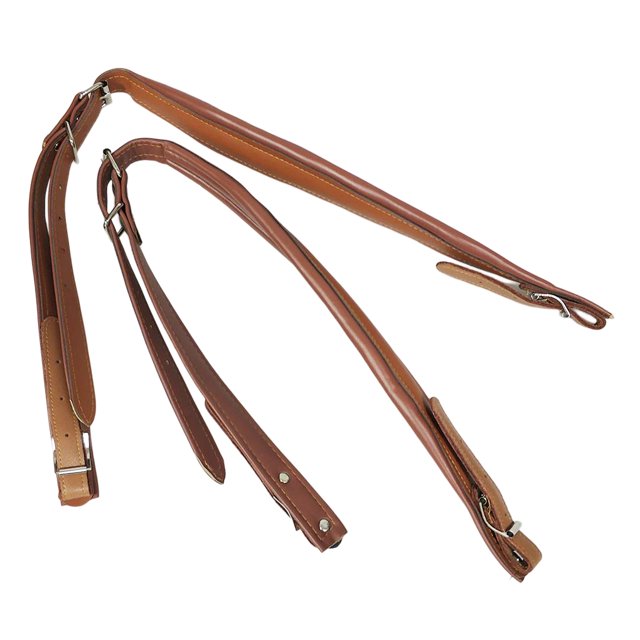 Sonducket Accesorio de correa de acordeón, pieza de repuesto, reproducción de música Universal, correas de hombro de cuero ajustables, componente de Accesorios para instrumentos musicales Café Sonducket OD030726-03