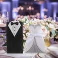 thumbnail image 2 of 100pcs Wedding Party Candy Boxes Cookie Box Bridal Shower Candy Container Wedding Party Favor, 2 of 9